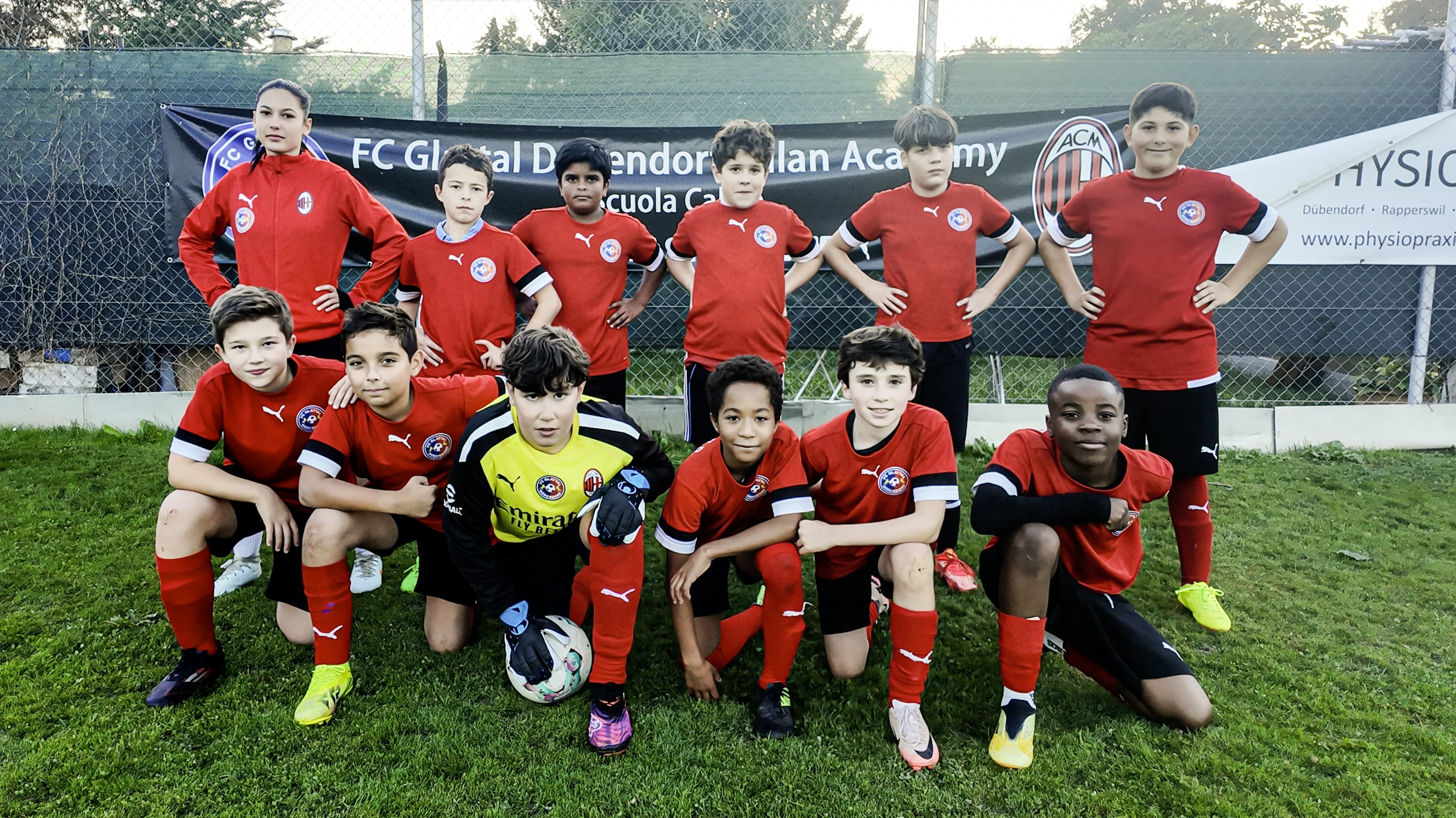 Junioren D 7 Gruppenfoto