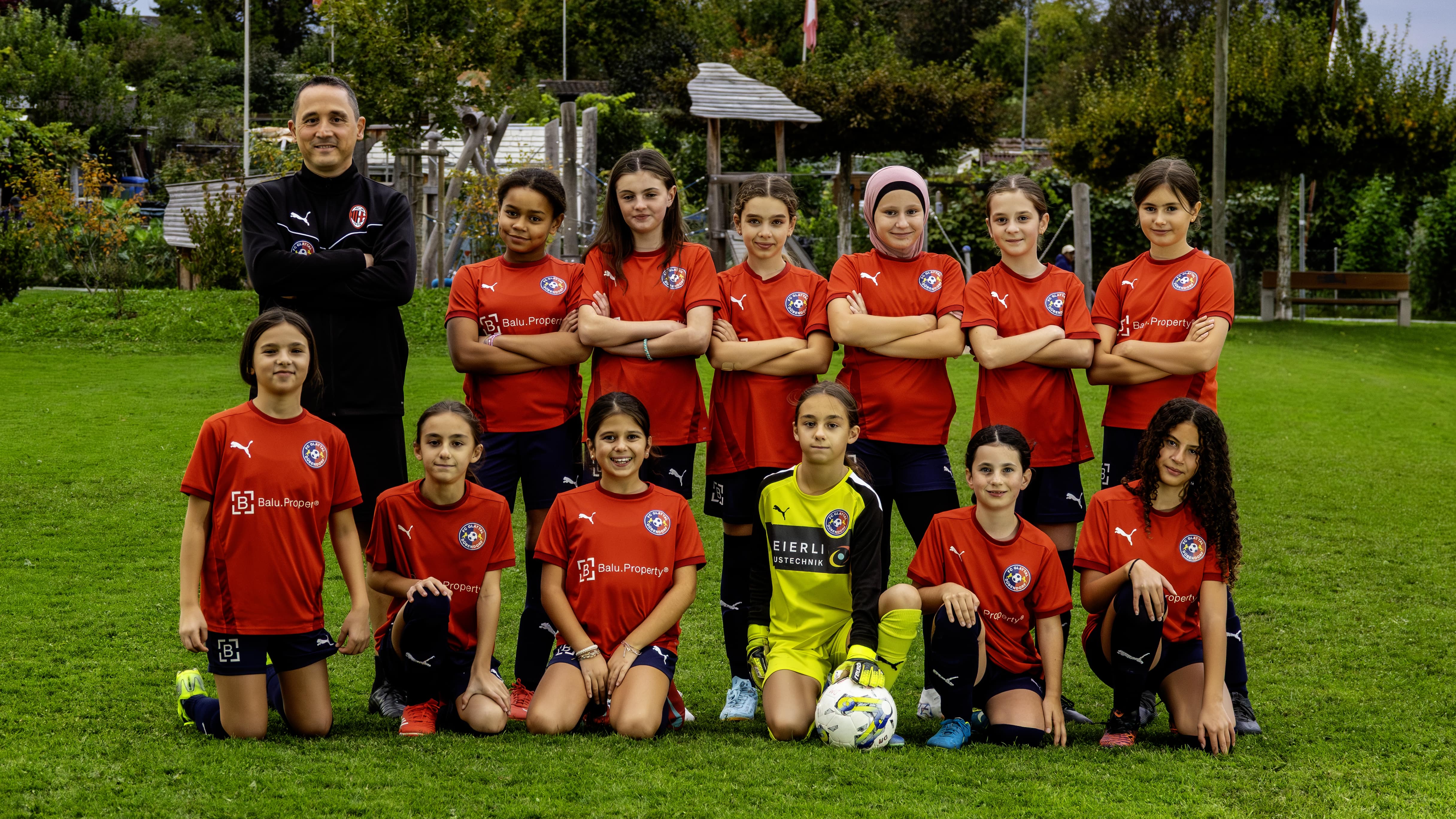 Juniorinnen D 9 Gruppenfoto