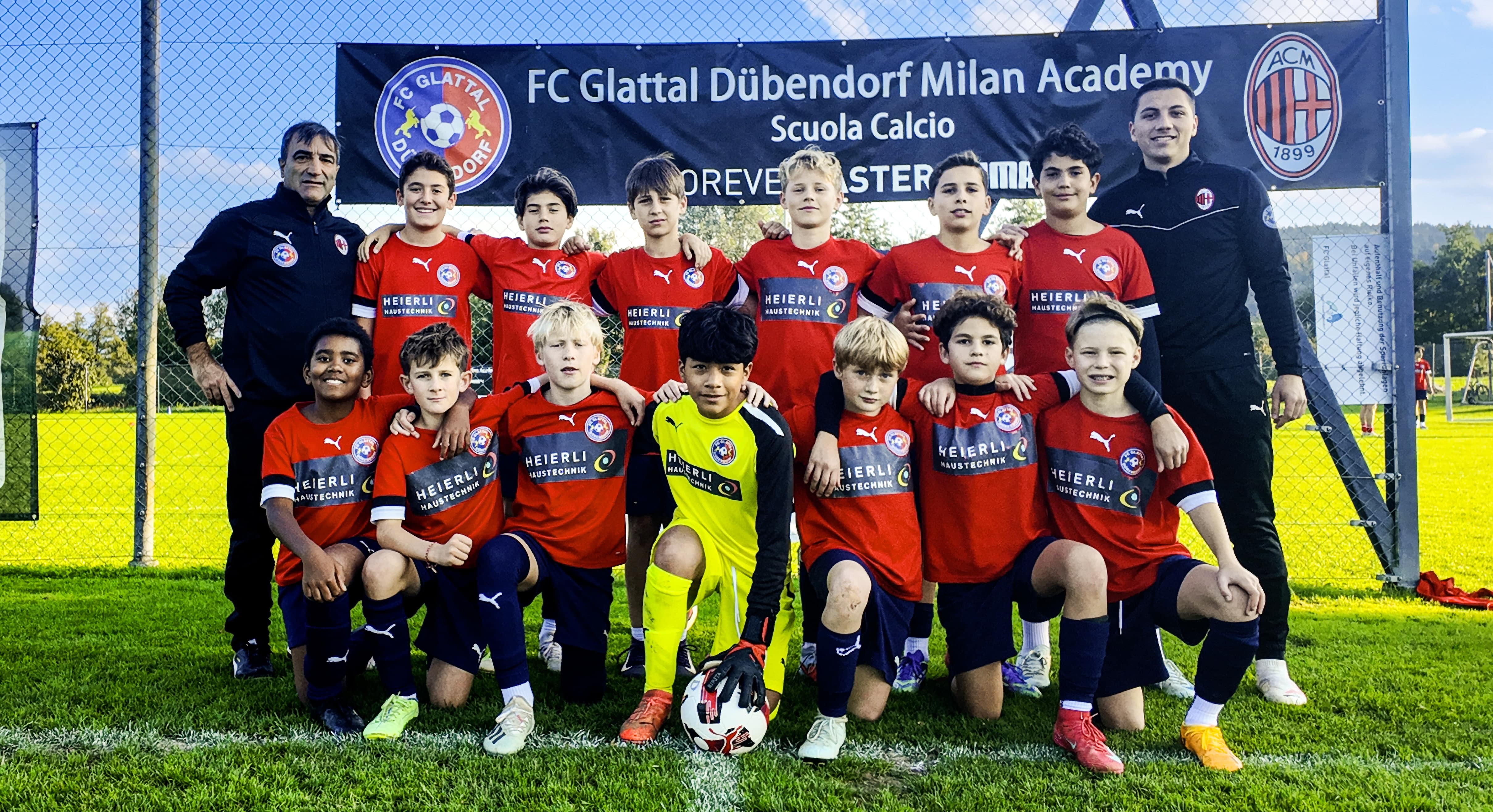 Junioren D b Gruppenfoto