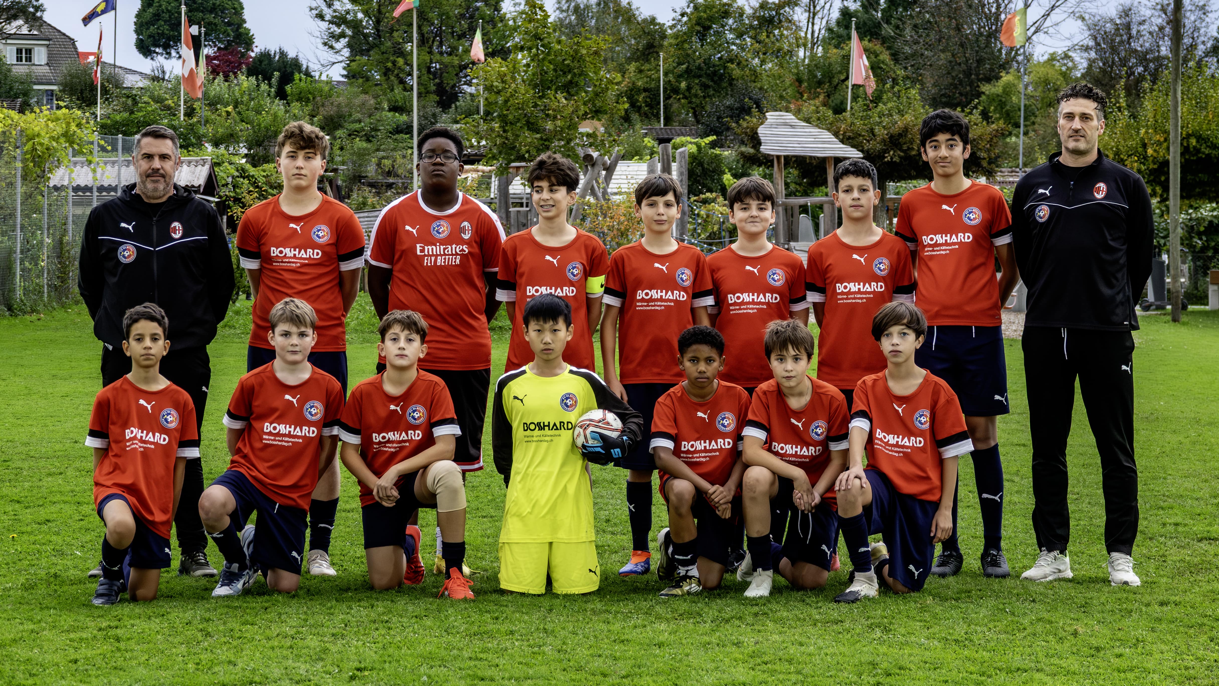 Junioren D c Gruppenfoto